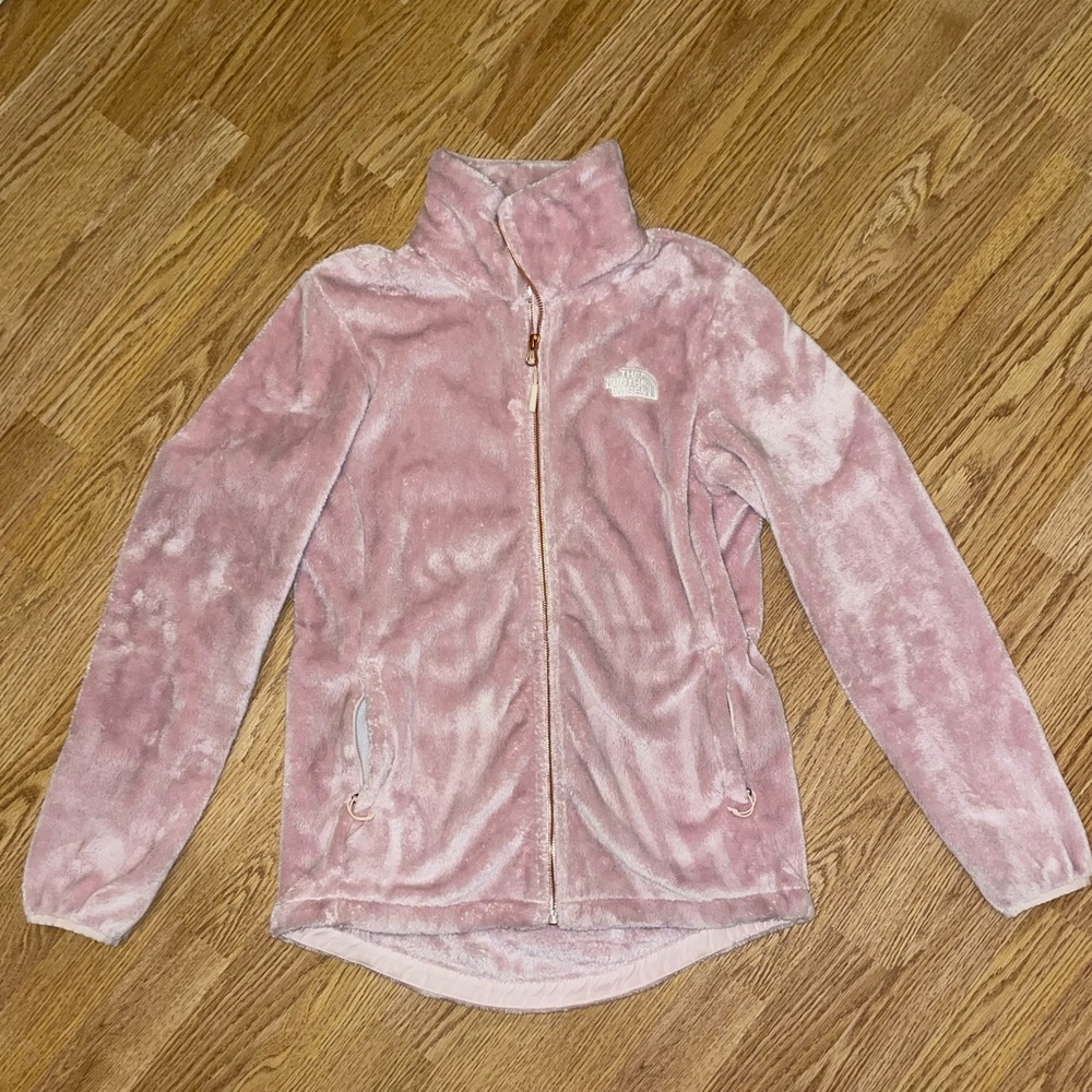 The North Face Full Zip Pink Jacket Sz Small